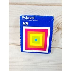 Polaroid Type 88 Polacolor Instant 8 Pack Film New Sealed In Box - EXP 05/95